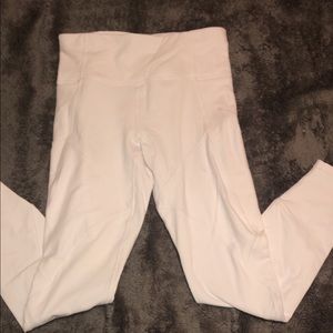 FABLETICS WHITE LEGGINGS